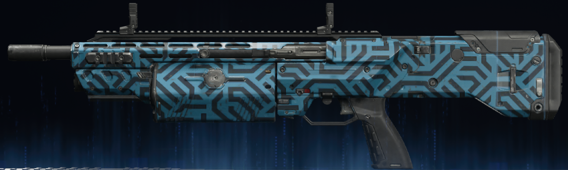 Rendu du camouflage Trace sur Echo 12